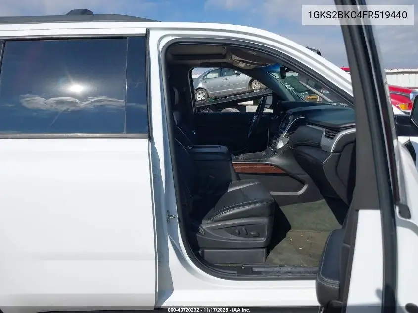 1GKS2BKC4FR519440 2015 GMC Yukon Slt