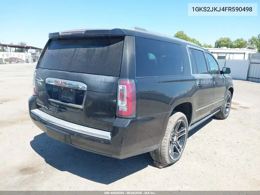 2015 GMC Yukon Xl 1500 Denali VIN: 1GKS2JKJ4FR590498 Lot: 45420304