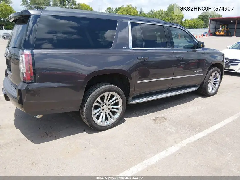 2015 GMC Yukon Xl 1500 Slt VIN: 1GKS2HKC0FR574907 Lot: 45552327