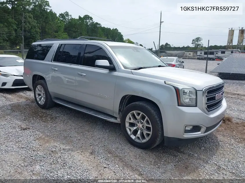2015 GMC Yukon Xl 1500 Slt VIN: 1GKS1HKC7FR559727 Lot: 45607258