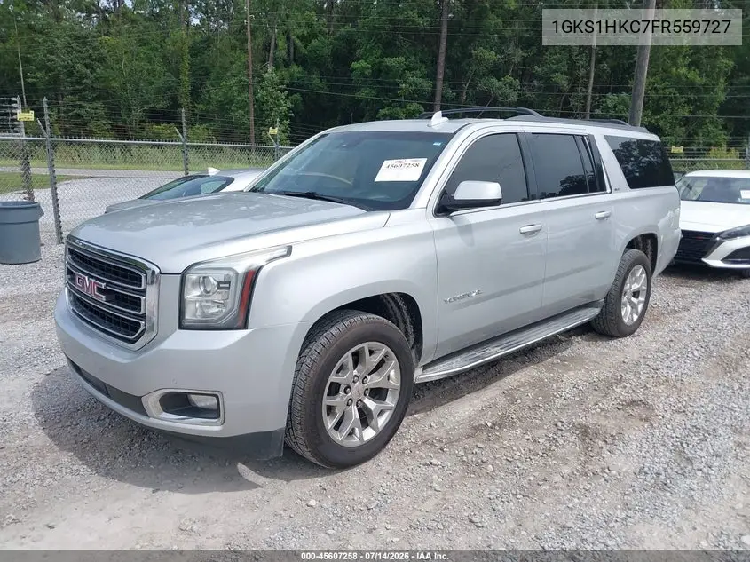 2015 GMC Yukon Xl 1500 Slt VIN: 1GKS1HKC7FR559727 Lot: 45607258