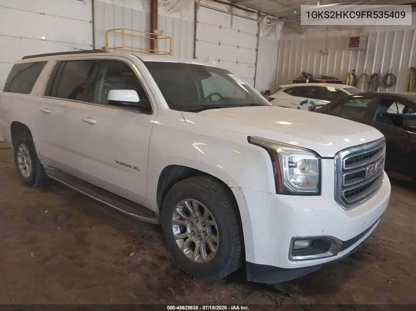 2015 GMC Yukon Xl 1500 Slt VIN: 1GKS2HKC9FR535409 Lot: 45625838