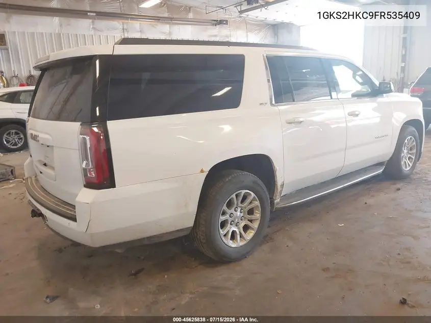2015 GMC Yukon Xl 1500 Slt VIN: 1GKS2HKC9FR535409 Lot: 45625838