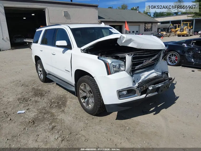 2015 GMC Yukon Sle VIN: 1GKS2AKC1FR666907 Lot: 45655508