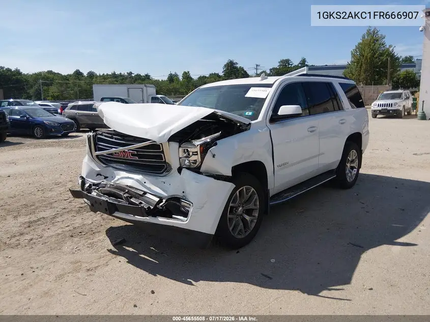 2015 GMC Yukon Sle VIN: 1GKS2AKC1FR666907 Lot: 45655508