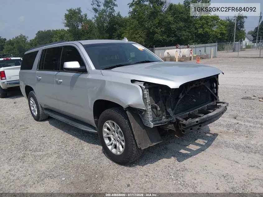 2015 GMC Yukon Xl 1500 Sle VIN: 1GKS2GKC2FR684092 Lot: 45658800