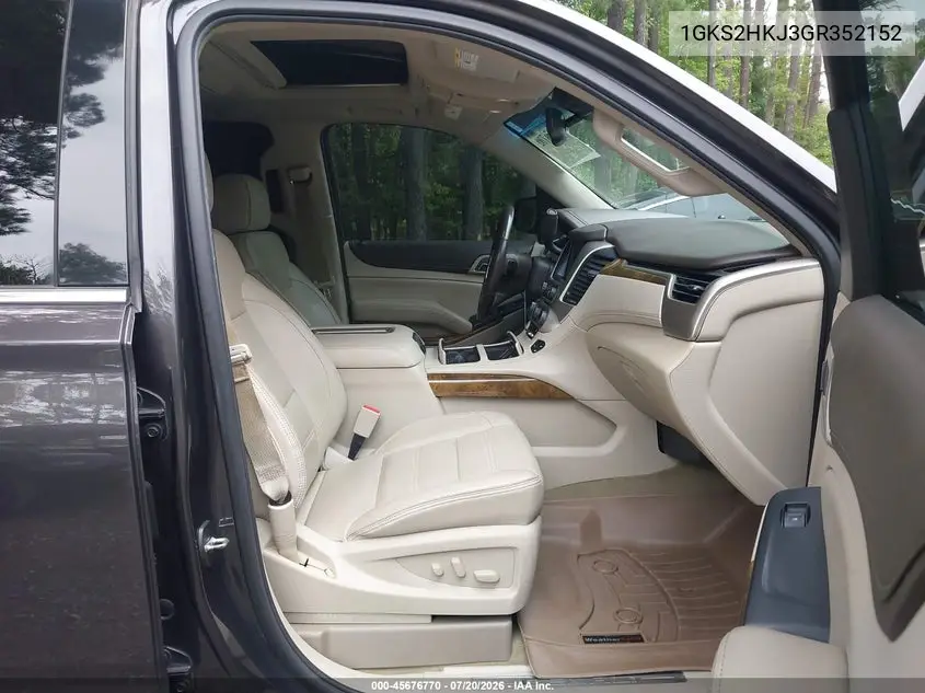 2016 GMC Yukon Xl Denali VIN: 1GKS2HKJ3GR352152 Lot: 45676770