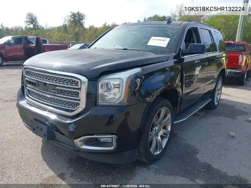 1GKS1BKC5HR132224 2017 GMC Yukon Slt