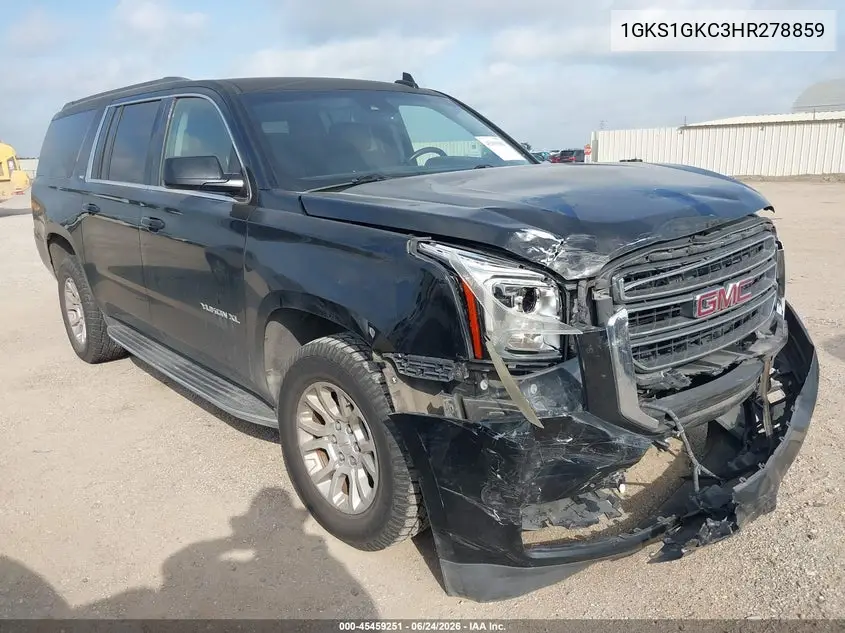 2017 GMC Yukon Xl Slt VIN: 1GKS1GKC3HR278859 Lot: 45459251