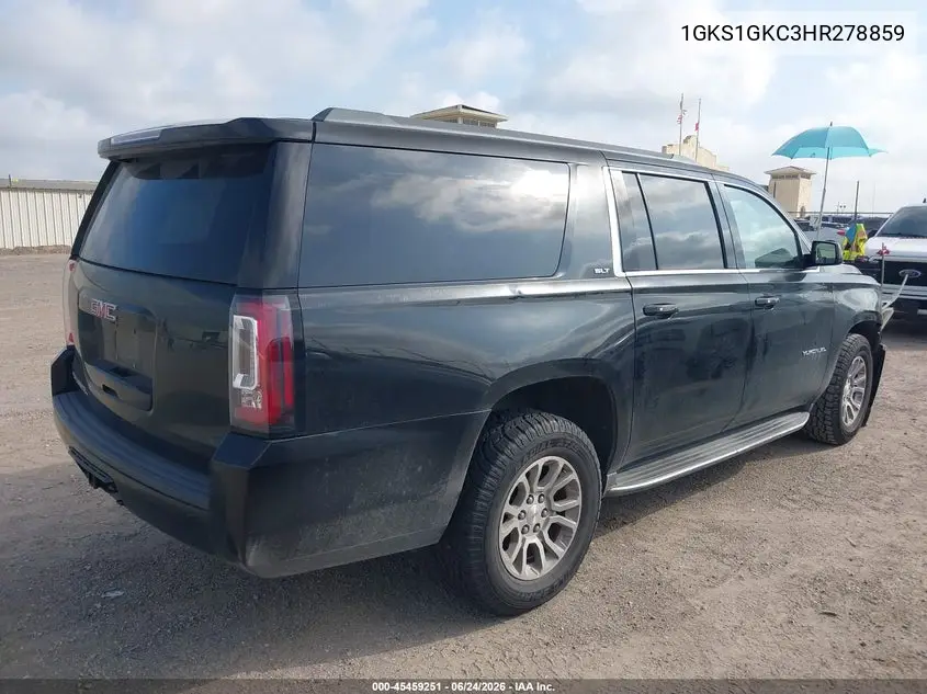2017 GMC Yukon Xl Slt VIN: 1GKS1GKC3HR278859 Lot: 45459251