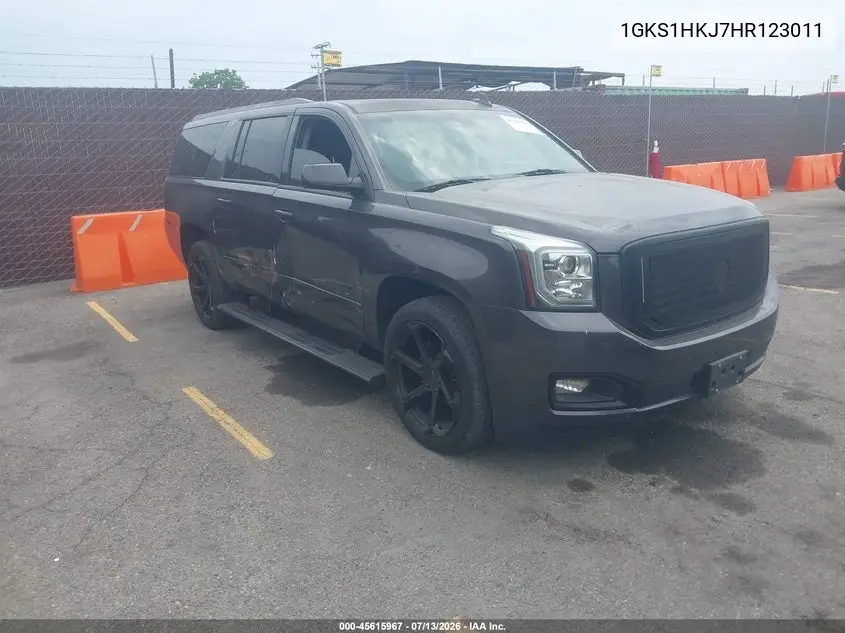 2017 GMC Yukon Xl Denali VIN: 1GKS1HKJ7HR123011 Lot: 45615967