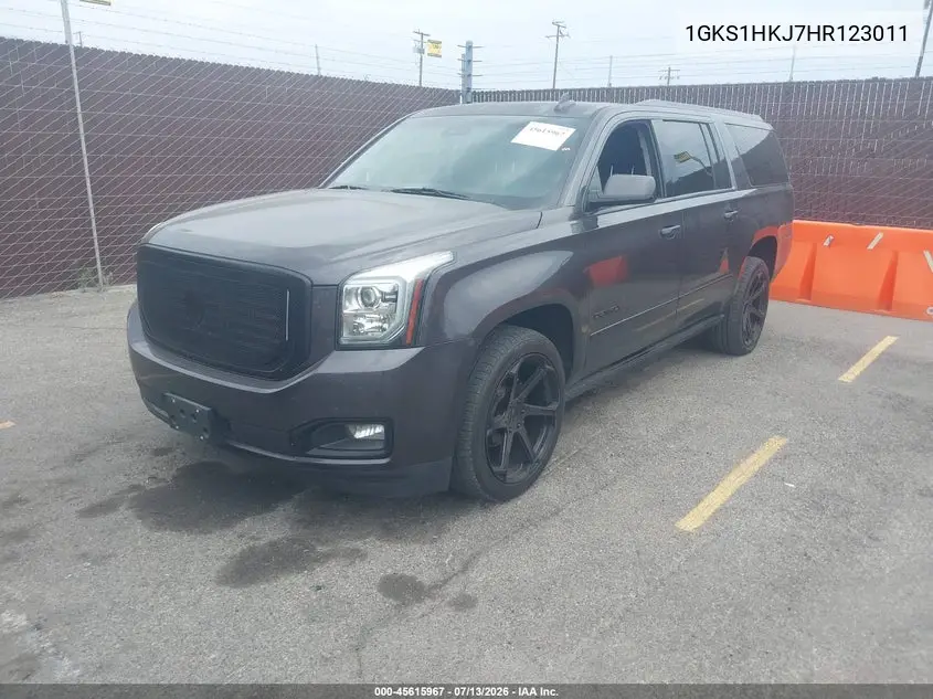 2017 GMC Yukon Xl Denali VIN: 1GKS1HKJ7HR123011 Lot: 45615967