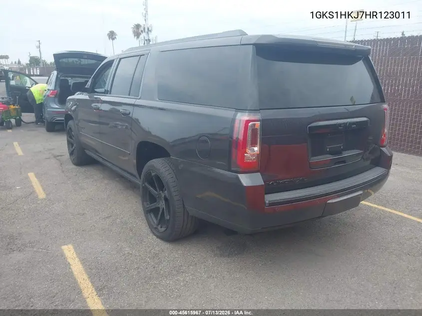 2017 GMC Yukon Xl Denali VIN: 1GKS1HKJ7HR123011 Lot: 45615967