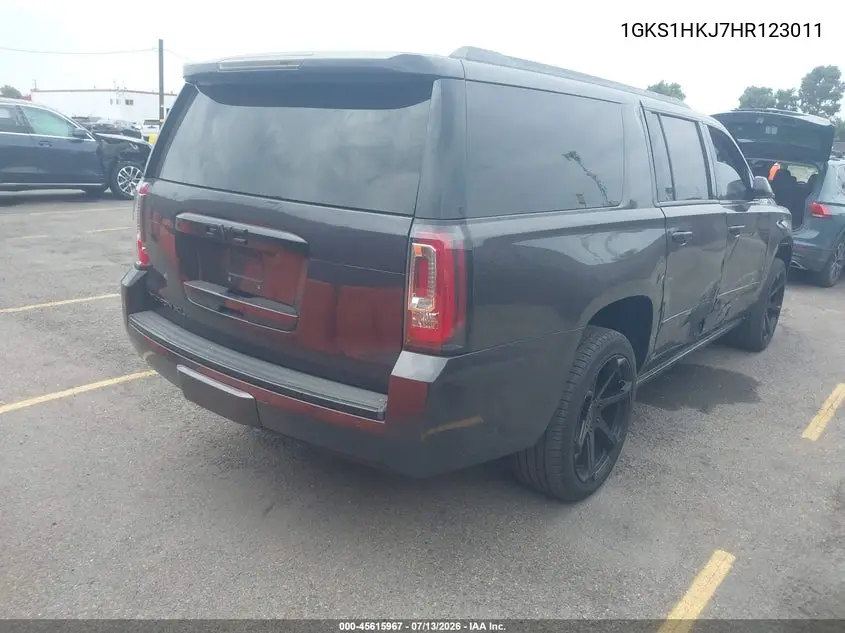 2017 GMC Yukon Xl Denali VIN: 1GKS1HKJ7HR123011 Lot: 45615967