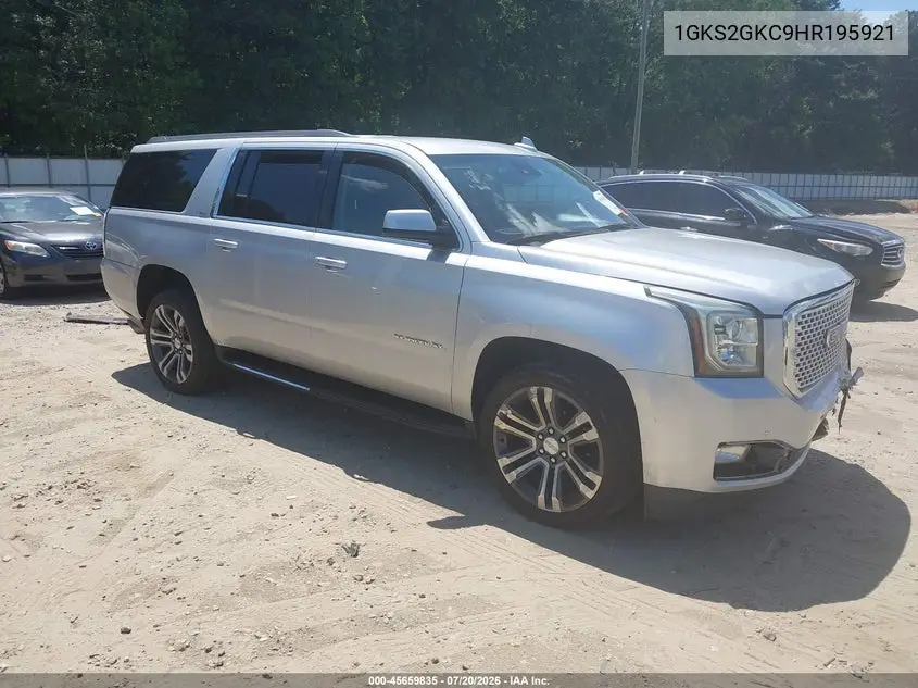 2017 GMC Yukon Xl Slt VIN: 1GKS2GKC9HR195921 Lot: 45659835