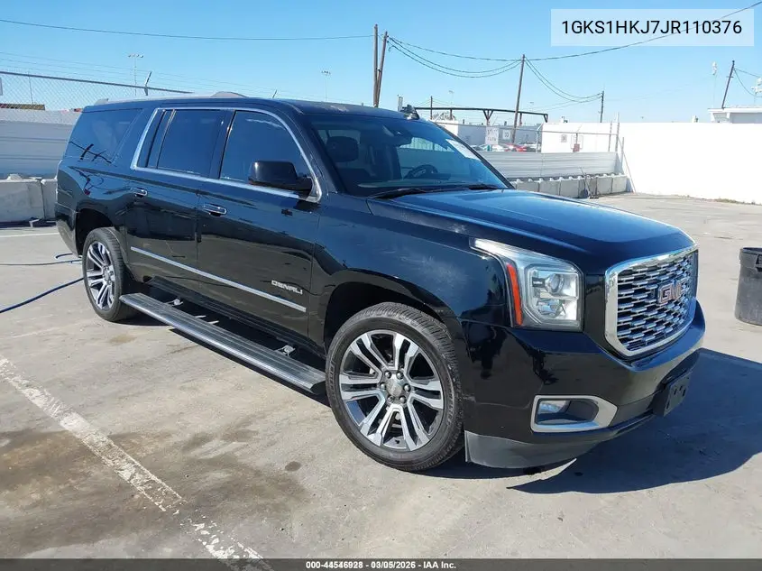 1GKS1HKJ7JR110376 2018 GMC Yukon Xl Denali