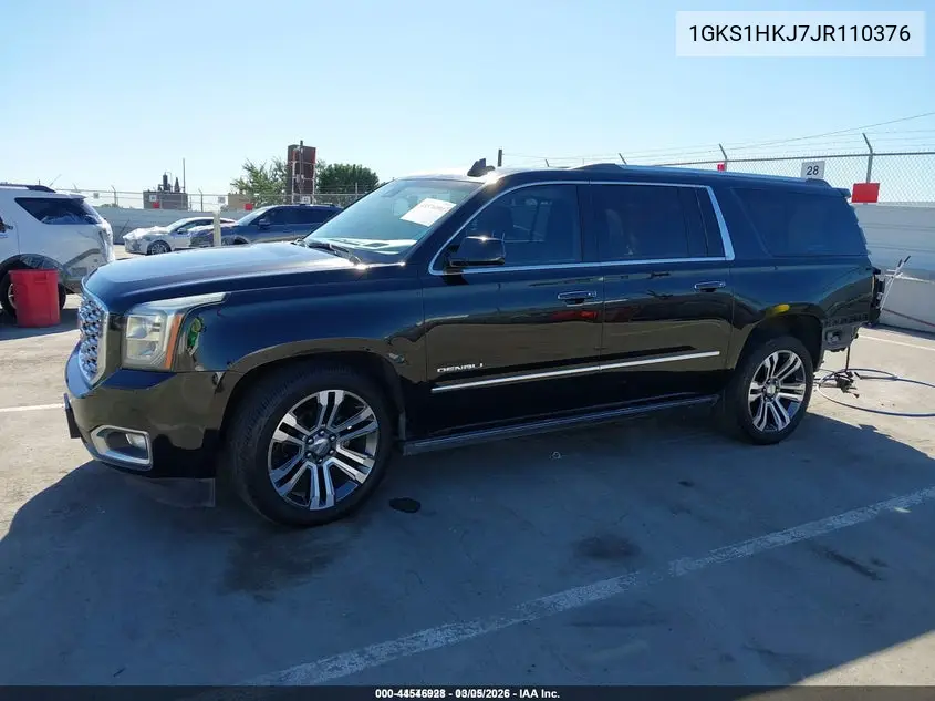 1GKS1HKJ7JR110376 2018 GMC Yukon Xl Denali