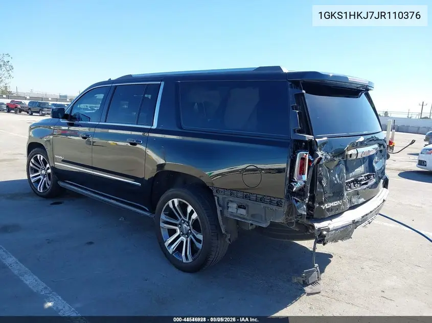 1GKS1HKJ7JR110376 2018 GMC Yukon Xl Denali