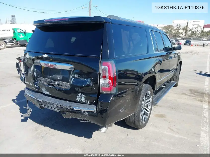 1GKS1HKJ7JR110376 2018 GMC Yukon Xl Denali