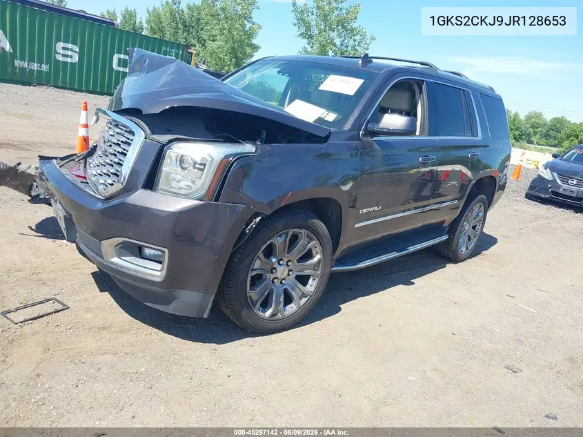 2018 GMC Yukon Denali VIN: 1GKS2CKJ9JR128653 Lot: 45297142