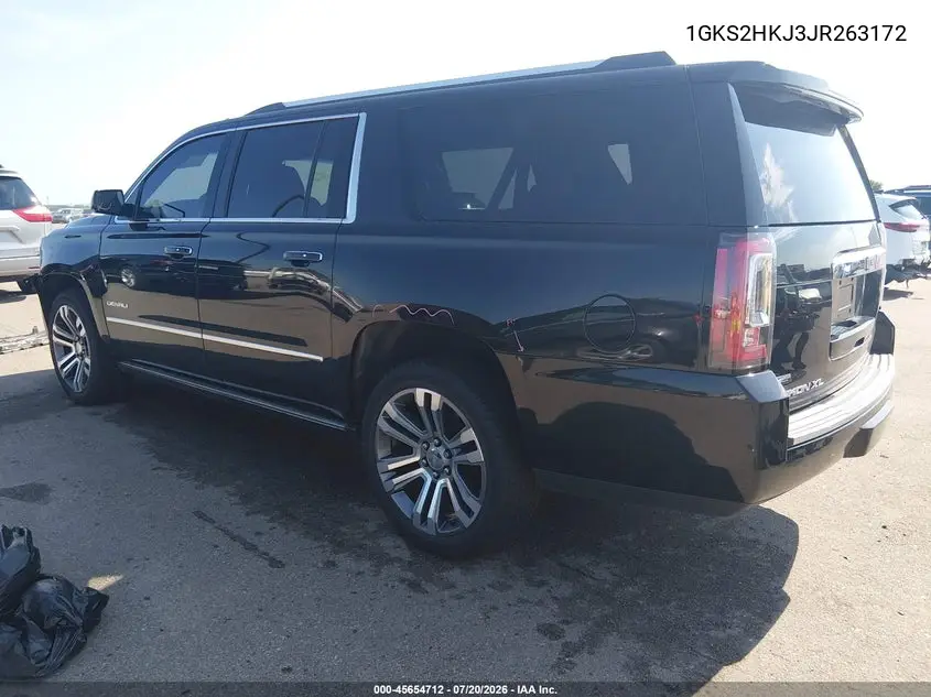 2018 GMC Yukon Xl Denali VIN: 1GKS2HKJ3JR263172 Lot: 45654712