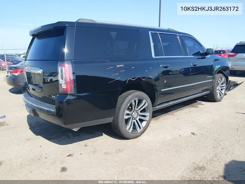 2018 GMC Yukon Xl Denali VIN: 1GKS2HKJ3JR263172 Lot: 45654712