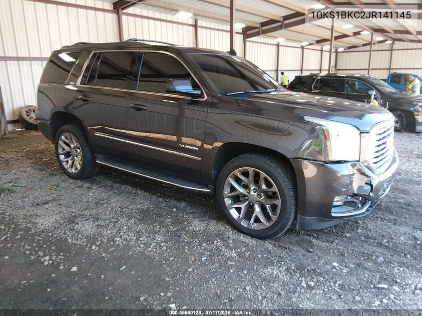 2018 GMC Yukon Slt VIN: 1GKS1BKC2JR141145 Lot: 45660128