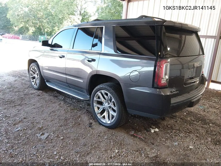 2018 GMC Yukon Slt VIN: 1GKS1BKC2JR141145 Lot: 45660128