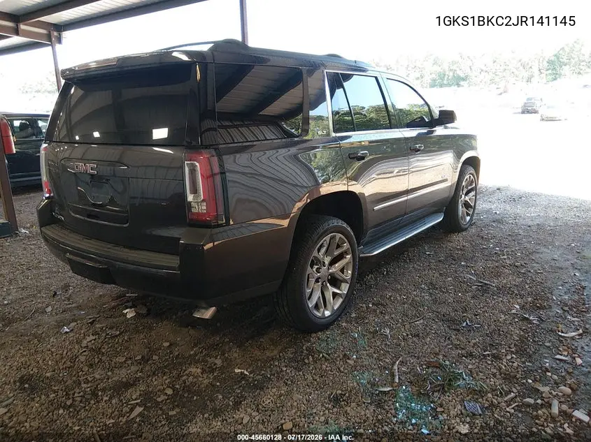 2018 GMC Yukon Slt VIN: 1GKS1BKC2JR141145 Lot: 45660128