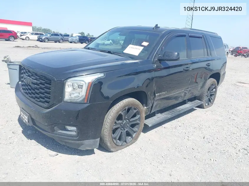 2018 GMC Yukon Denali VIN: 1GKS1CKJ9JR324420 Lot: 45664898