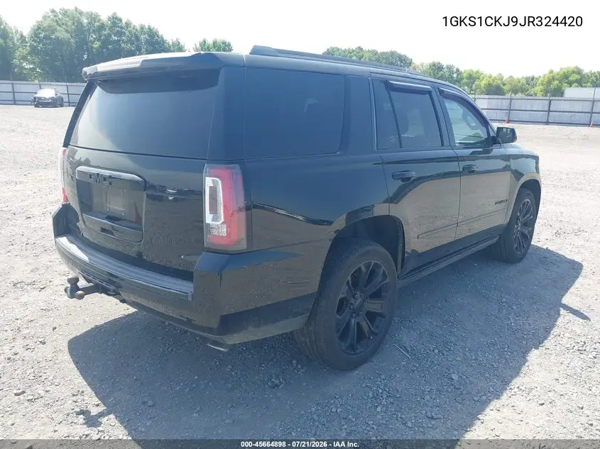 2018 GMC Yukon Denali VIN: 1GKS1CKJ9JR324420 Lot: 45664898