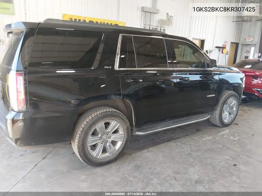 2019 GMC Yukon Slt VIN: 1GKS2BKC8KR307425 Lot: 45556698
