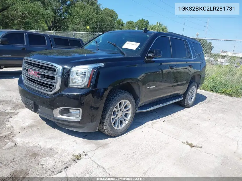 2020 GMC Yukon 4Wd Slt VIN: 1GKS2BKC2LR281731 Lot: 45548186