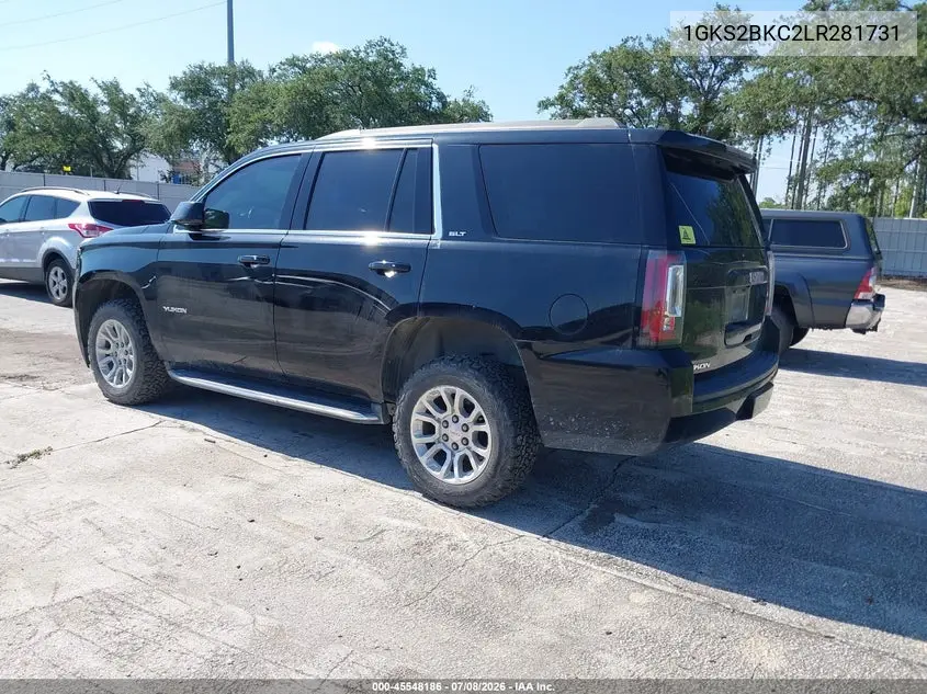 2020 GMC Yukon 4Wd Slt VIN: 1GKS2BKC2LR281731 Lot: 45548186