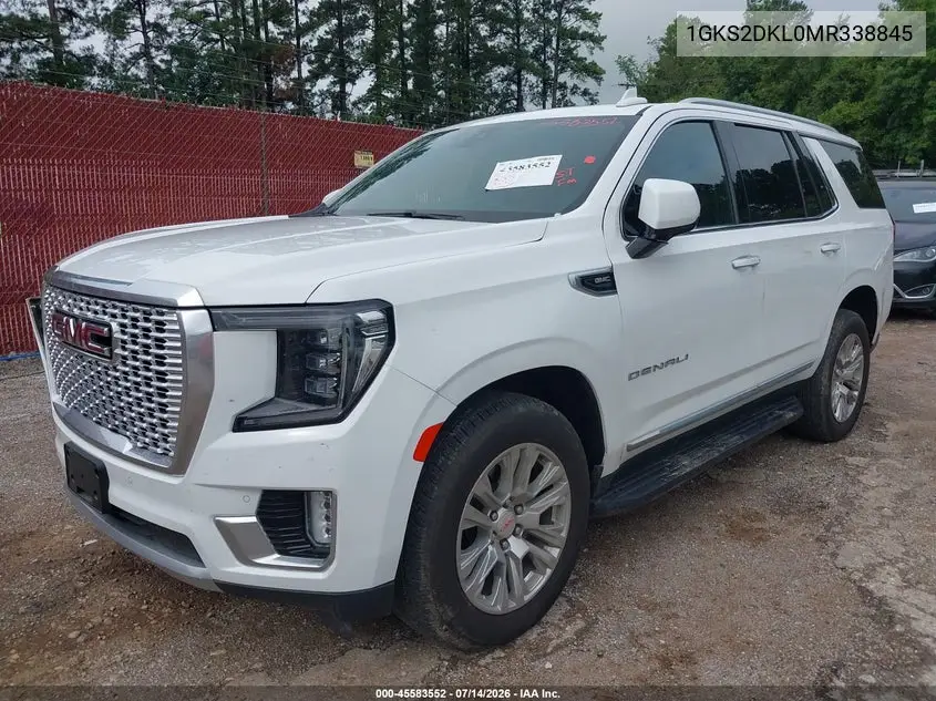 2021 GMC Yukon Denali VIN: 1GKS2DKL0MR338845 Lot: 45583552