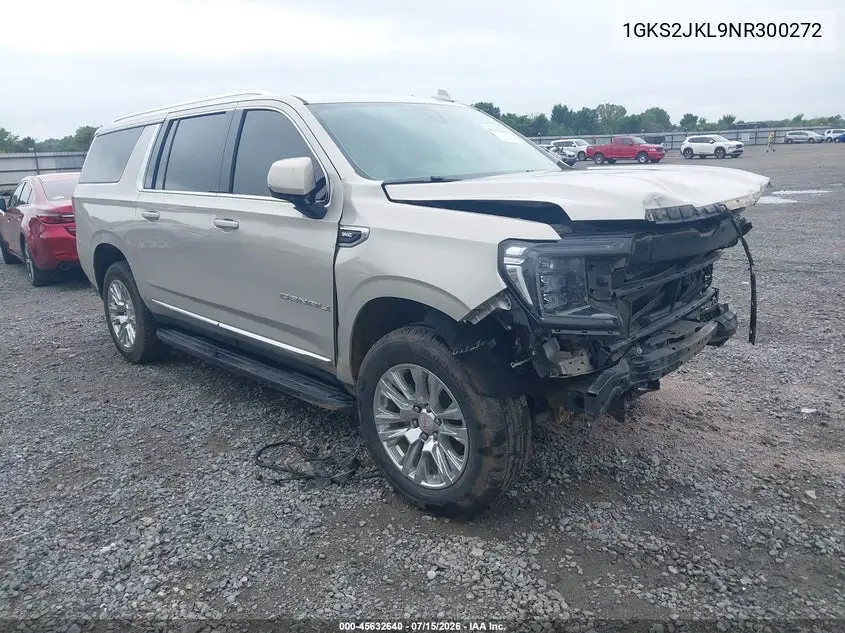 2022 GMC Yukon Xl 4Wd Denali VIN: 1GKS2JKL9NR300272 Lot: 45632640