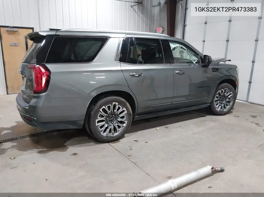 2023 GMC Yukon 4Wd Denali Ultimate VIN: 1GKS2EKT2PR473383 Lot: 45544260