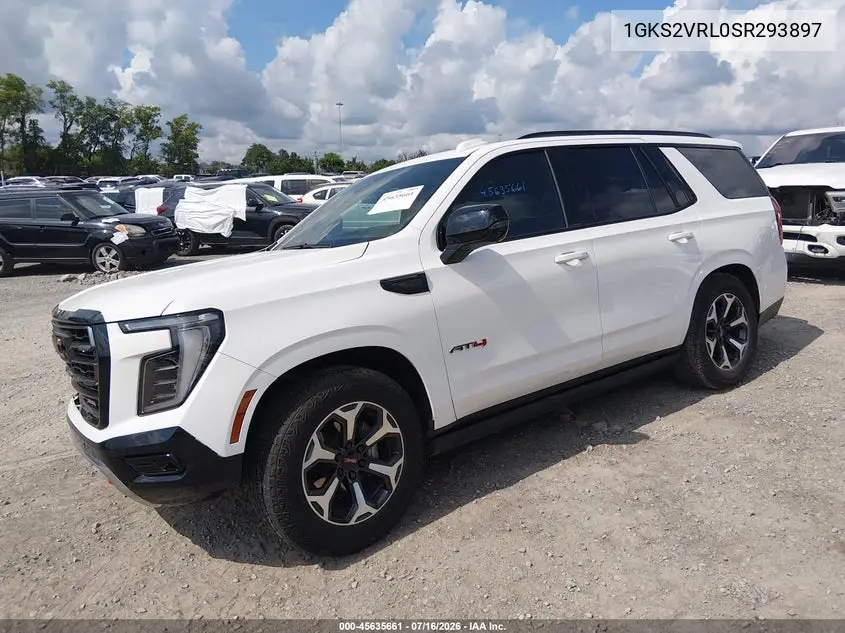 2025 GMC Yukon 4Wd At4 Ultimate VIN: 1GKS2VRL0SR293897 Lot: 45635661