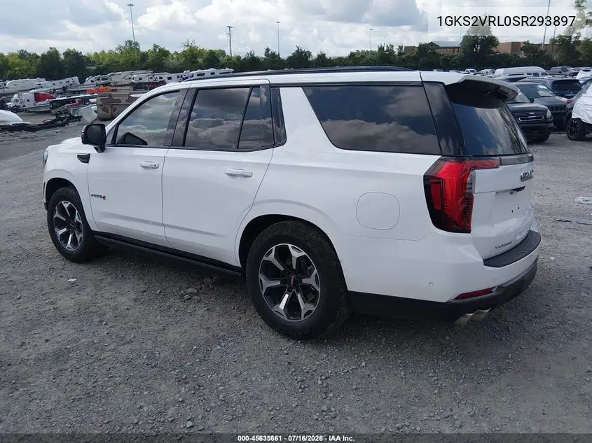 2025 GMC Yukon 4Wd At4 Ultimate VIN: 1GKS2VRL0SR293897 Lot: 45635661