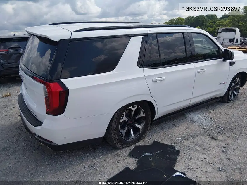 2025 GMC Yukon 4Wd At4 Ultimate VIN: 1GKS2VRL0SR293897 Lot: 45635661