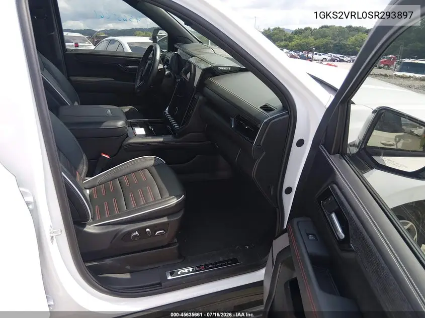2025 GMC Yukon 4Wd At4 Ultimate VIN: 1GKS2VRL0SR293897 Lot: 45635661