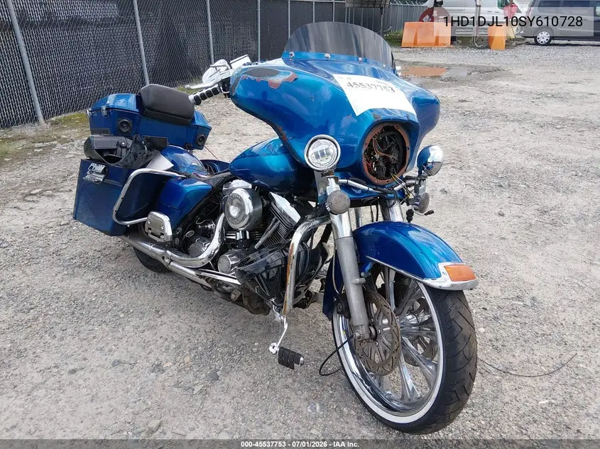 1995 Harley-Davidson Flht Classic VIN: 1HD1DJL10SY610728 Lot: 45537753