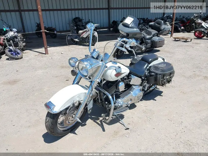 2000 Harley-Davidson Flstc VIN: 1HD1BJY37YY062218 Lot: 45415433