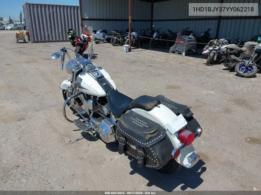 2000 Harley-Davidson Flstc VIN: 1HD1BJY37YY062218 Lot: 45415433