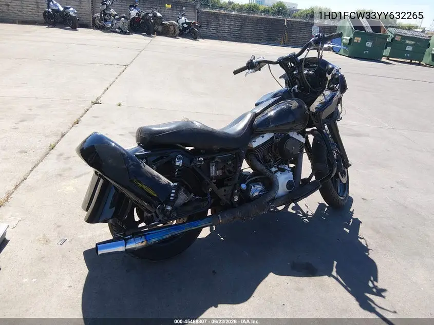 2000 Harley-Davidson Flhtcui VIN: 1HD1FCW33YY632265 Lot: 45468807