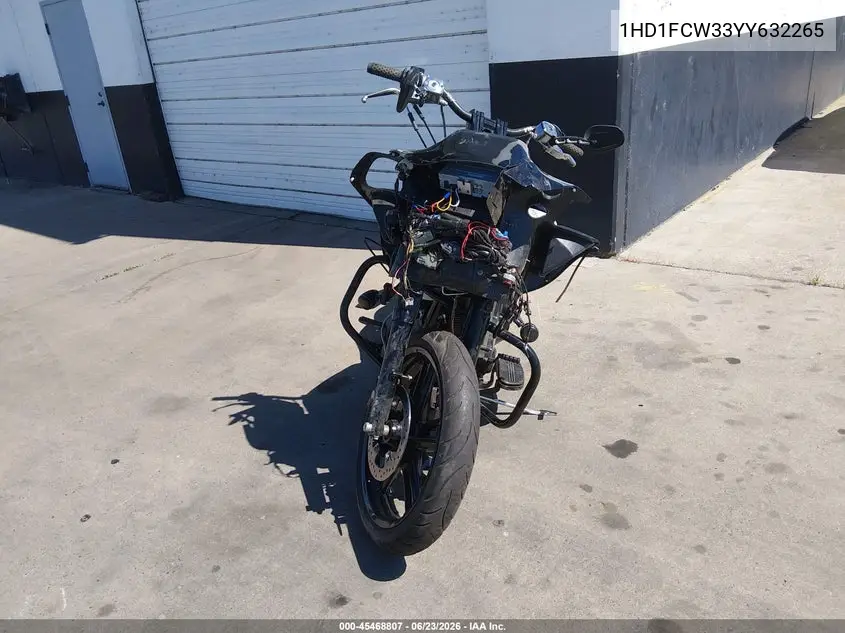 2000 Harley-Davidson Flhtcui VIN: 1HD1FCW33YY632265 Lot: 45468807