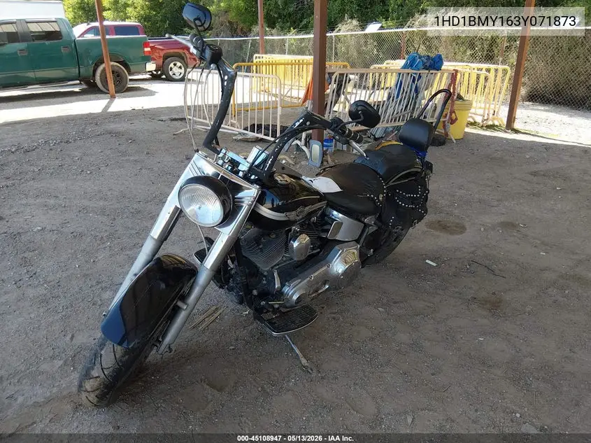 2003 Harley-Davidson Flstf VIN: 1HD1BMY163Y071873 Lot: 45108947