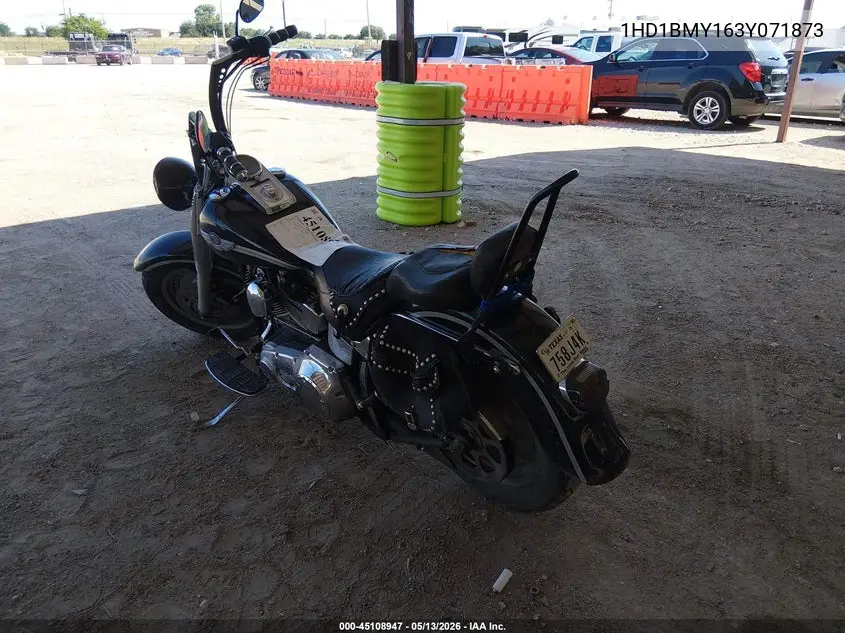 2003 Harley-Davidson Flstf VIN: 1HD1BMY163Y071873 Lot: 45108947