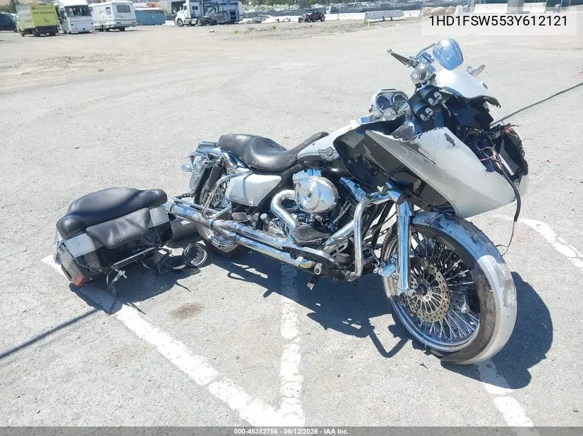 2003 Harley-Davidson Fltri Anniversary VIN: 1HD1FSW553Y612121 Lot: 45382756