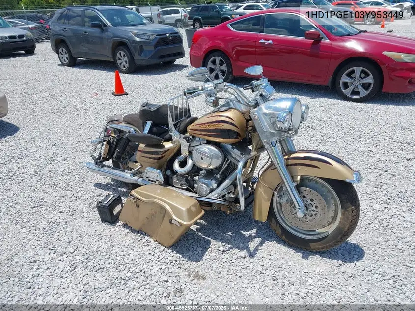 2003 Harley-Davidson Flhrsei1 VIN: 1HD1PGE103Y953449 Lot: 45525707